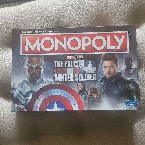 Monopoly Marvel Studios The Falcon and The Winter Soldier Board Game NEW - Picture 1 of 5